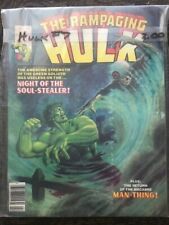 The Rampaging Hulk No.7, 1978, Never read picture