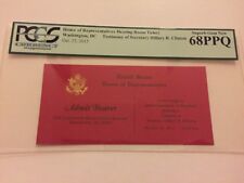 2015 House Select Committee on Benghazi Hillary Clinton Testimony Ticket PCGS picture