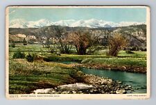 Trinidad CO-Colorado, Snowy Range, Antique, Vintage c1909 Souvenir Postcard picture