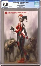 Harley Quinn's Villain of the Year #1 Parrillo Scorpion Minimal CGC 9.8 2020 picture