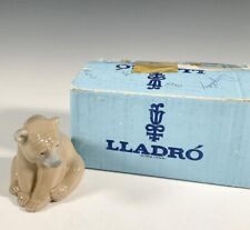Vintage Lladro BEAR SEATED 1206 ~ Original Box ~ Mint picture