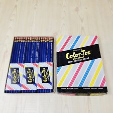 36 VTG Pencils General’s Wet-Proof Color Tex 1803 T Indigo Blue New Old Stock M picture