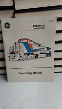 GE AC4400 CW Locomotive Operating Manual 1994 picture