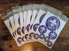 Vintage Boy Scouts Lot of World Scout Emblem Stickers picture