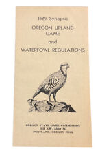 1969 Oregon Upland Game & Waterfowl Regulation Synopsis Partridge Cover ZF picture