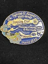 Vintage Lions Club District 20-K2 Nassau County, NY & Bermuda Pin with Gift Box picture