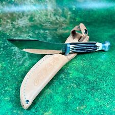 Vintage Queen Cutlery #98 Hunting Knife with Sheath picture