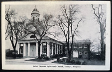 Vintage Postcard 1952 Saint Thomas Episcopal Church, Orange, Virginia picture