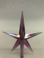 Large Purple Aurora Star - Ceramic Christmas Tree Star - Purple Aurora Star picture