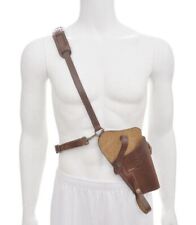 Brown Leather US M7 Paratrooper Tanker Shoulder Holster Premium Leather picture