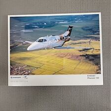 Embraer Phenom 100 laminated training diagrams of plane's systems picture