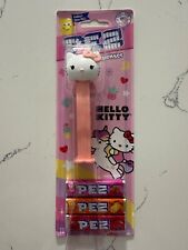 Hello Kitty Pink/White with Feet Pez Candy Dispenser w/Candy New in Sealed Bag picture