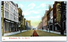 Postcard South Main Street, Wilkes-Barre PA J140 picture