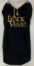 Super Rare Black Velvet Whiskey Promo 3' x 2' Velvet Bag 36