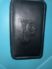 Pilsner Urquell Leather Cigar Case  Travel Humidor Lighter Cutter Pockets New picture
