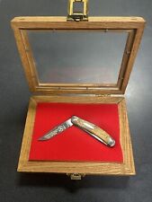 Bulldog Knife 36 Shenandoah Valley Knife Collectors 1996 In Nice Display Case picture