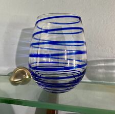 Kate Spade Lenox Blue Swirl Small 5” Vase :) picture