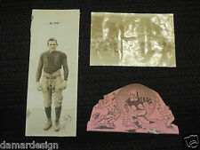 1926 AL FRY Long Beach Poly Jackrabbits FOOTBALL STAR Signed Autograph Photo LOT picture