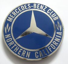 CAR BADGE-MERCEDES BENZ NORTHERB CALIFORNIA CAR GRILL BADGE MG JAGUAR TRIMPH picture
