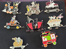 Nightmare Before Christmas 20th Anniversary Railroad Train  8 Pin SET - Complete picture