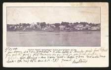 WINTERPORT, ME - 1906 WATER FRONT, PENOBSCOT RIVER picture