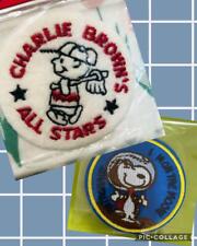 Snoopy m401 Hard To Find Charlie Brown  Vintage Retro Patch picture