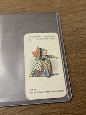 1930 CARRERAS LTD. ALICE IN WONDERLAND CARD GAME VINTAGE PLAYING CARD 🎥 picture
