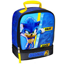 Sonic the Hedgehog 2 Fast 2 Cool Dual Compartment Insulated Lunch Box picture
