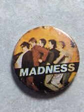 Vintage 80s Madness Pin BADGE  picture
