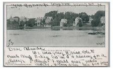 Early 1903 Private Mailing Card MANCHESTER HARBOR MA Massachusetts Postcard picture