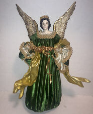 VTG Sandy Dolls 15” Angelica Emerald #1601 Hand Constructed Angel Tree Topper picture