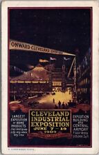 1909 CLEVELAND INDUSTRIAL EXPOSITION Postcard Poster Art 