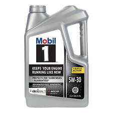 Mobil 1 Advanced Full Synthetic Motor Oil 5W-30, 5 Quart picture