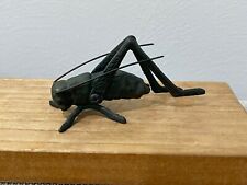 Possibly Vintage Patinated Metal Bronze ? Cricket Figurine / Paperweight picture