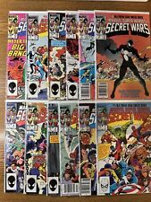 Marvel Comics Secret Wars #1 - 12 1984 Complete Series Set Lot Run #8 VF To NM picture