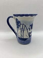 Maine Shard Pottery Hand Painted Sailboat Mug picture