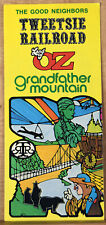 1970s Vintage Flyer Pamphlet Tweetsie Road Land of Oz Grandfather Mountain picture