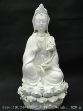 10.24inch/China dehua white porcelain goddess guanyin bodhisattva s1138  LH4384 picture
