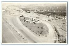 1949 Aerial View Of Airport Billings Montana MT RPO RPPC Photo Vintage Postcard picture