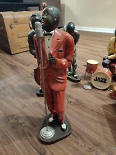 Louis Armstrong Jazz Band Set Figures Vintage Collection Americana Music Decor picture