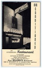 Baltimore Maryland Postcard Bilger's Restaurant Exterior Scene c1960's Vintage picture