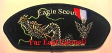 FAR EAST COUNCIL JAPAN ACHPATEUNY OA LODGE 498 803 MYLAR DRAGON EAGLE SCOUT CSP picture