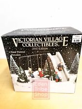 Vintage Victorian Village Collectibles 2002 Edition Children w/Slide & Swing picture
