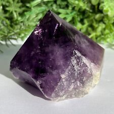 Stunning Amethyst Crystal Point Part Polished Cut Base Beautiful Gift 336g picture