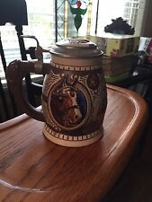 NIP Anheuser-Busch Collectors Stein 1995 COA World Famous Budweiser Clydesdale picture