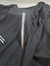 Tiffany & Co T Clip  Sterling Silver Ball Point Pen, With 2 Working Refills Used picture