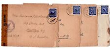 Four 1947 Censored Germany to USA Covers with Enclosed Correspondence picture