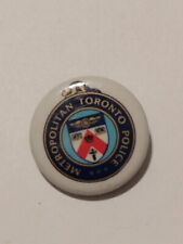 Metropolitan Toronto Police Button Lapel Pin picture