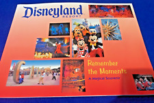 Disneyland Remember the Moments Magical Souvenir Pictorial Book RARE Excellent picture