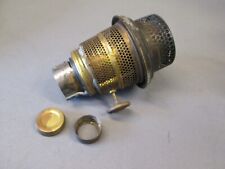 Aladdin Oil Lamp Parts Acessories - Burner Oil Wll Cap Threaded Ring Vintage picture